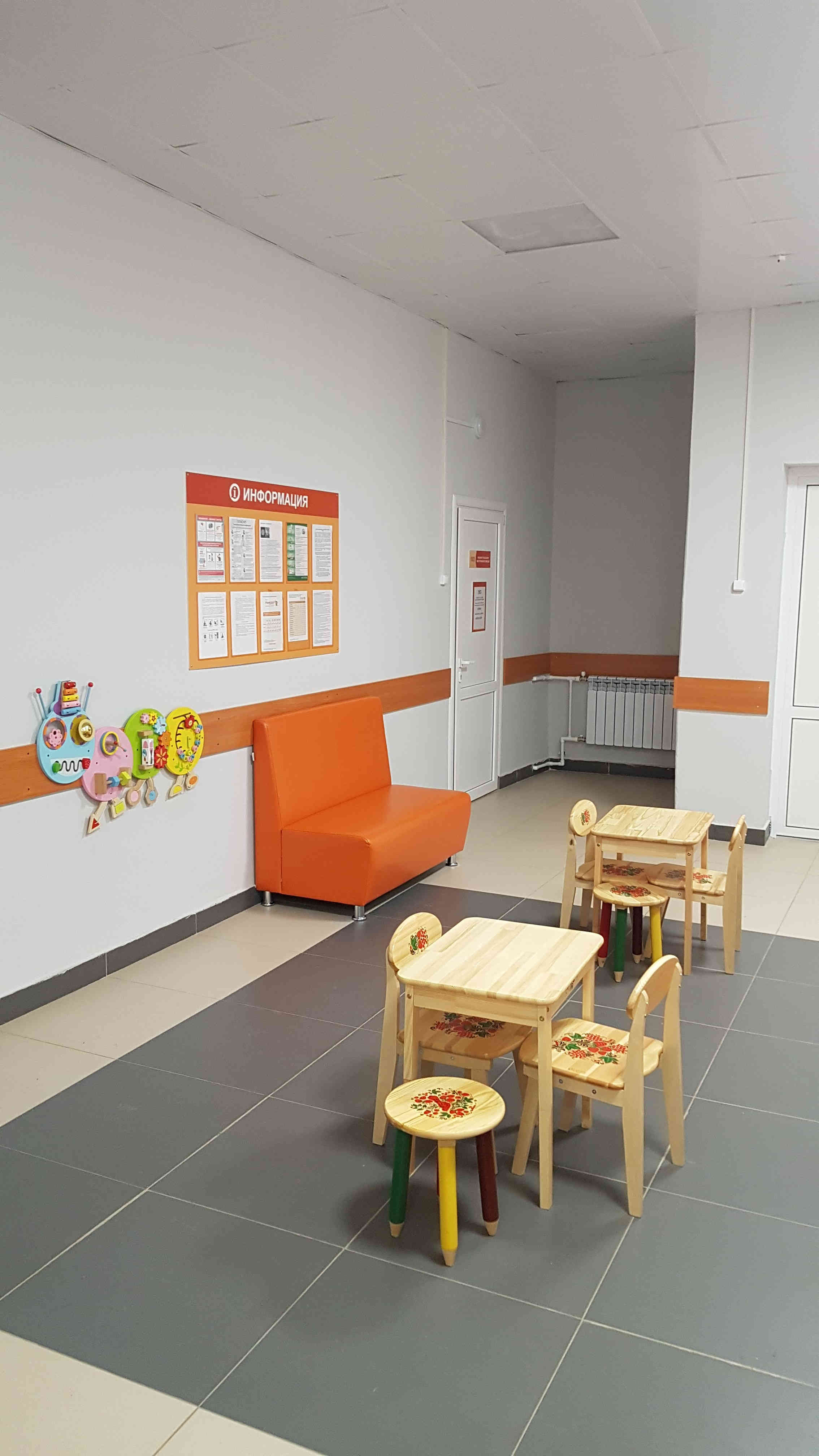 Детская поликлиника №13 в Дзержинске после капитального ремонта